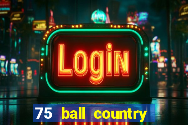 75 ball country road bingo