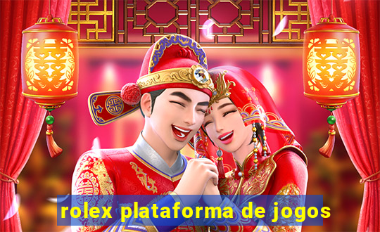 rolex plataforma de jogos