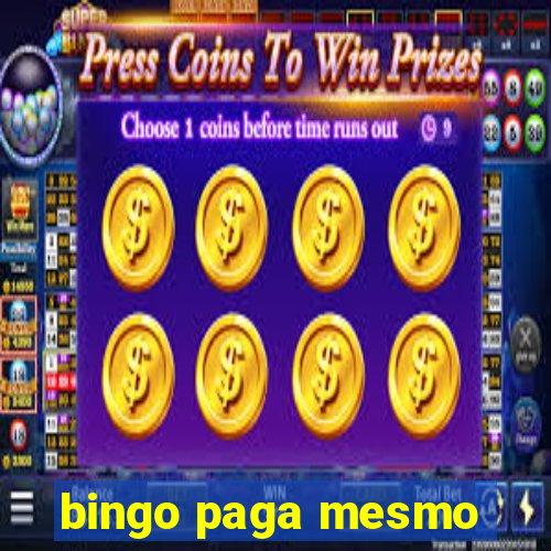 bingo paga mesmo