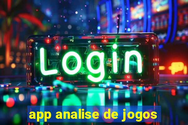 app analise de jogos