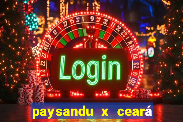 paysandu x ceará sc palpite