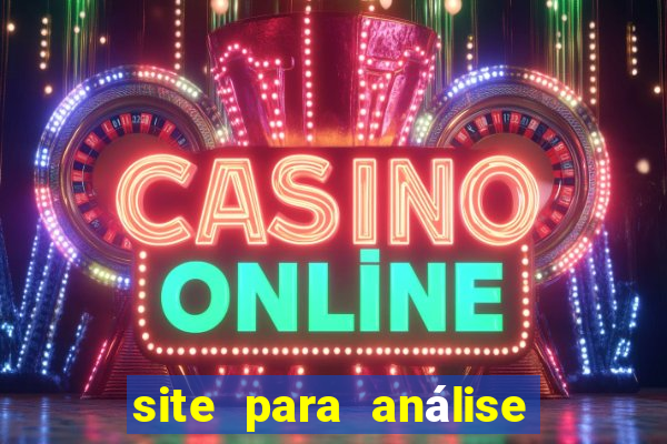 site para análise de jogos