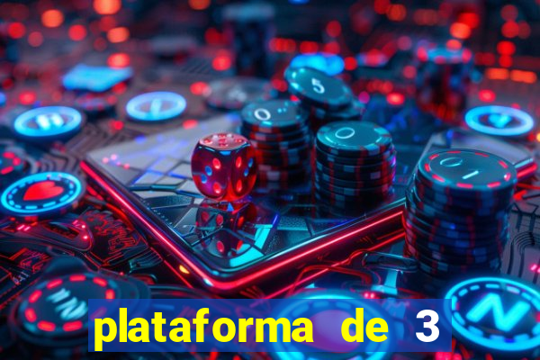 plataforma de 3 reais bet