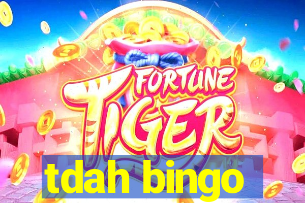 tdah bingo