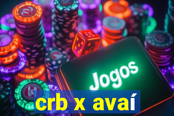 crb x avaí