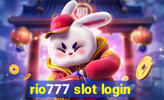 rio777 slot login