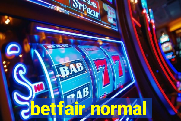 betfair normal