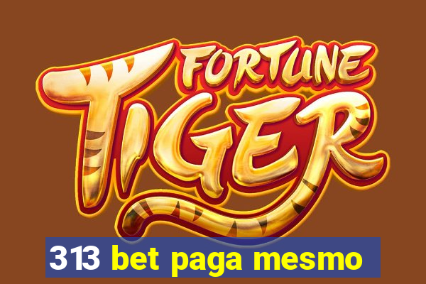 313 bet paga mesmo