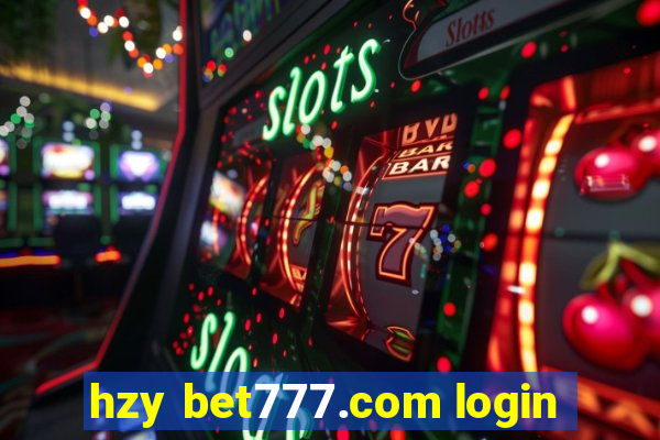 hzy bet777.com login