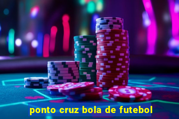 ponto cruz bola de futebol