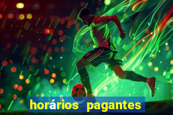 horários pagantes slots pg