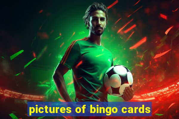 pictures of bingo cards