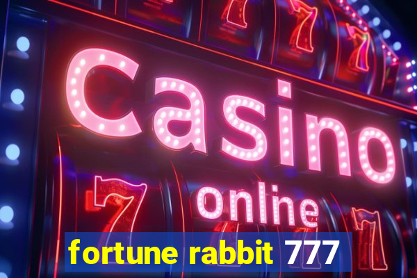 fortune rabbit 777