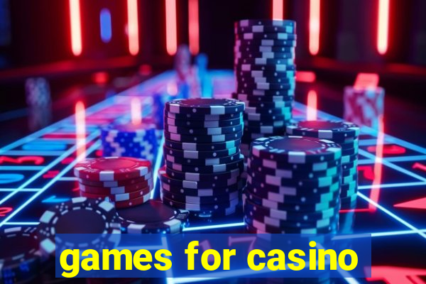 games for casino