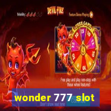 wonder 777 slot