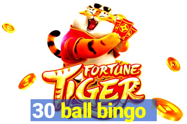 30 ball bingo