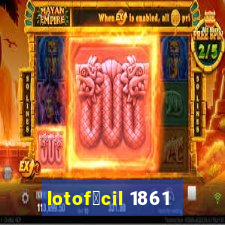 lotof谩cil 1861