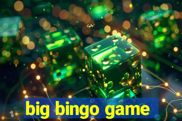 big bingo game