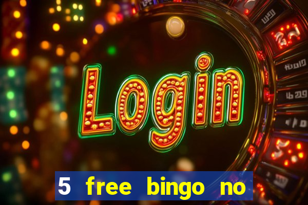 5 free bingo no deposit required