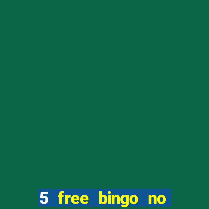 5 free bingo no deposit required