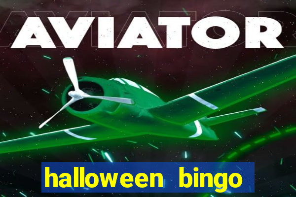 halloween bingo card maker