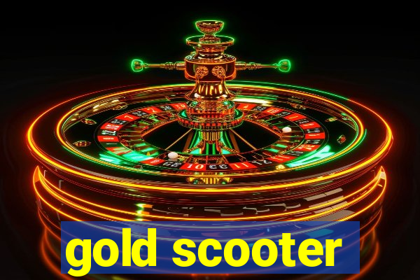 gold scooter