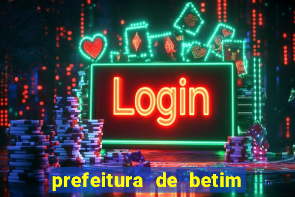 prefeitura de betim - contracheque online