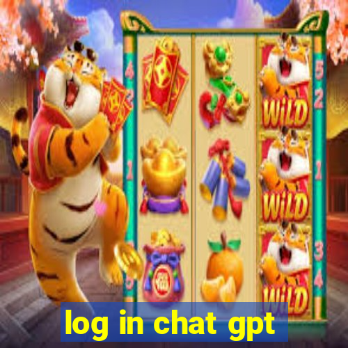 log in chat gpt