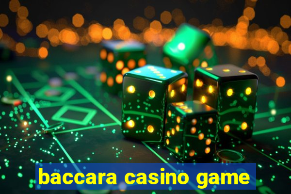 baccara casino game