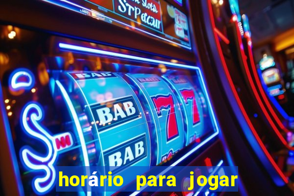 horário para jogar no rabbit