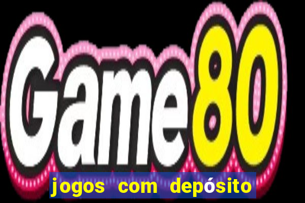 jogos com depósito de 50 centavos