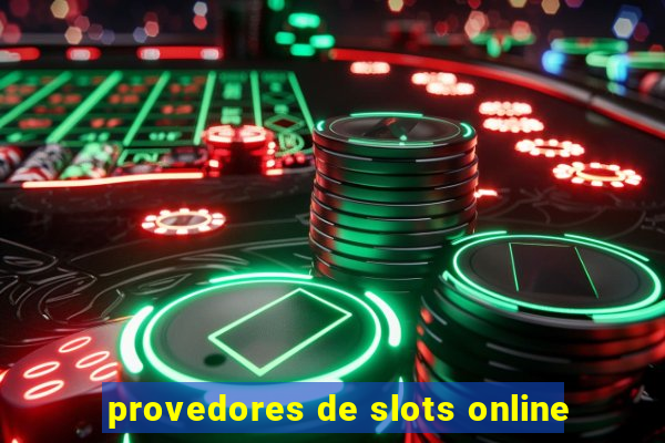 provedores de slots online