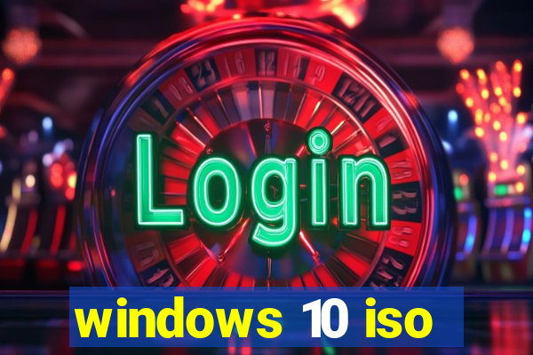 windows 10 iso