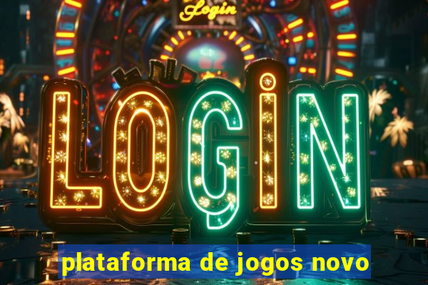 plataforma de jogos novo