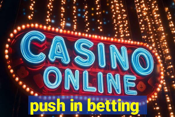 push in betting