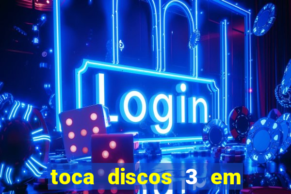 toca discos 3 em 1 antigo