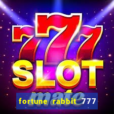 fortune rabbit 777 paga mesmo