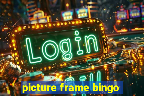 picture frame bingo